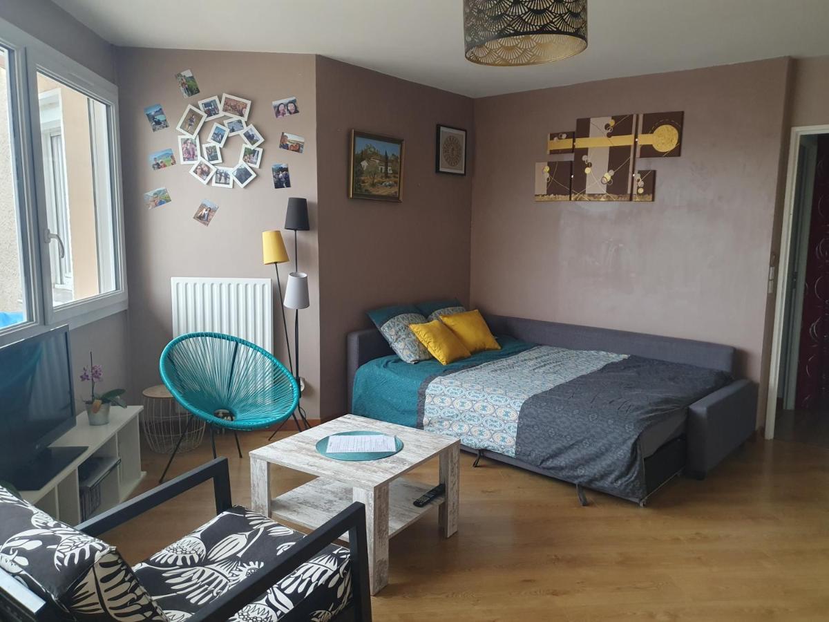 Ferienwohnung Loft Tres Calme Parking Et Balcon Dijon Exterior foto
